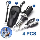 Kit 3/4 Pcs Alicate De Pesca E Ferramentas