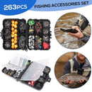 263Pcs Acessórios De Pesca Kit